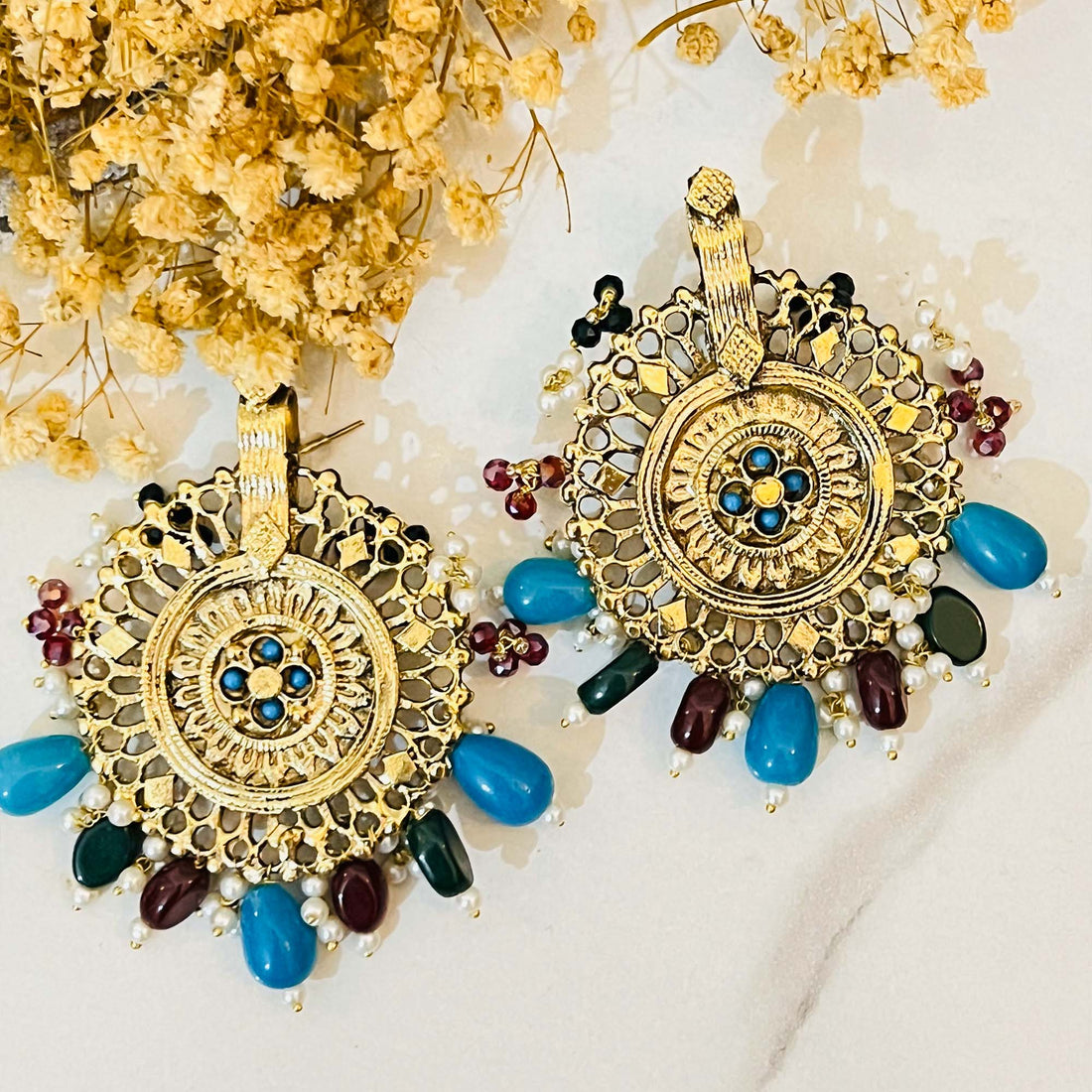 Afghani Quirky Charm Earrings