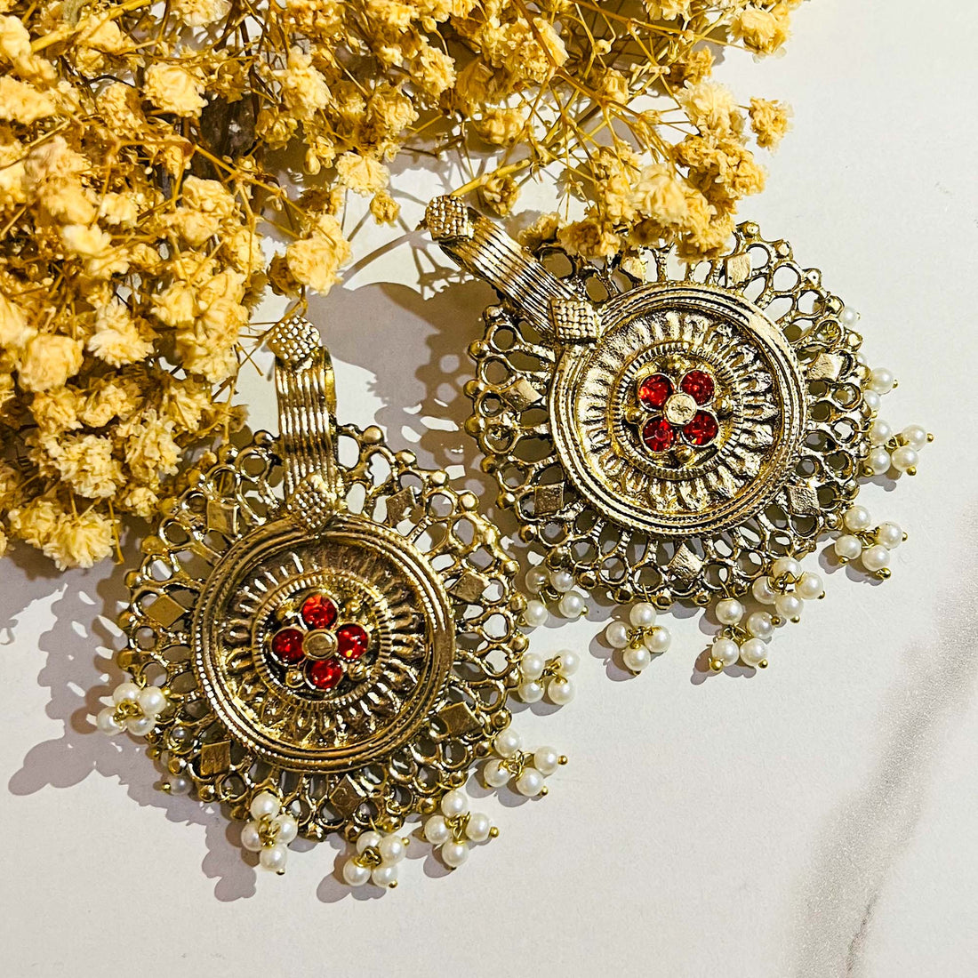 Bohemian Pearl Earrings