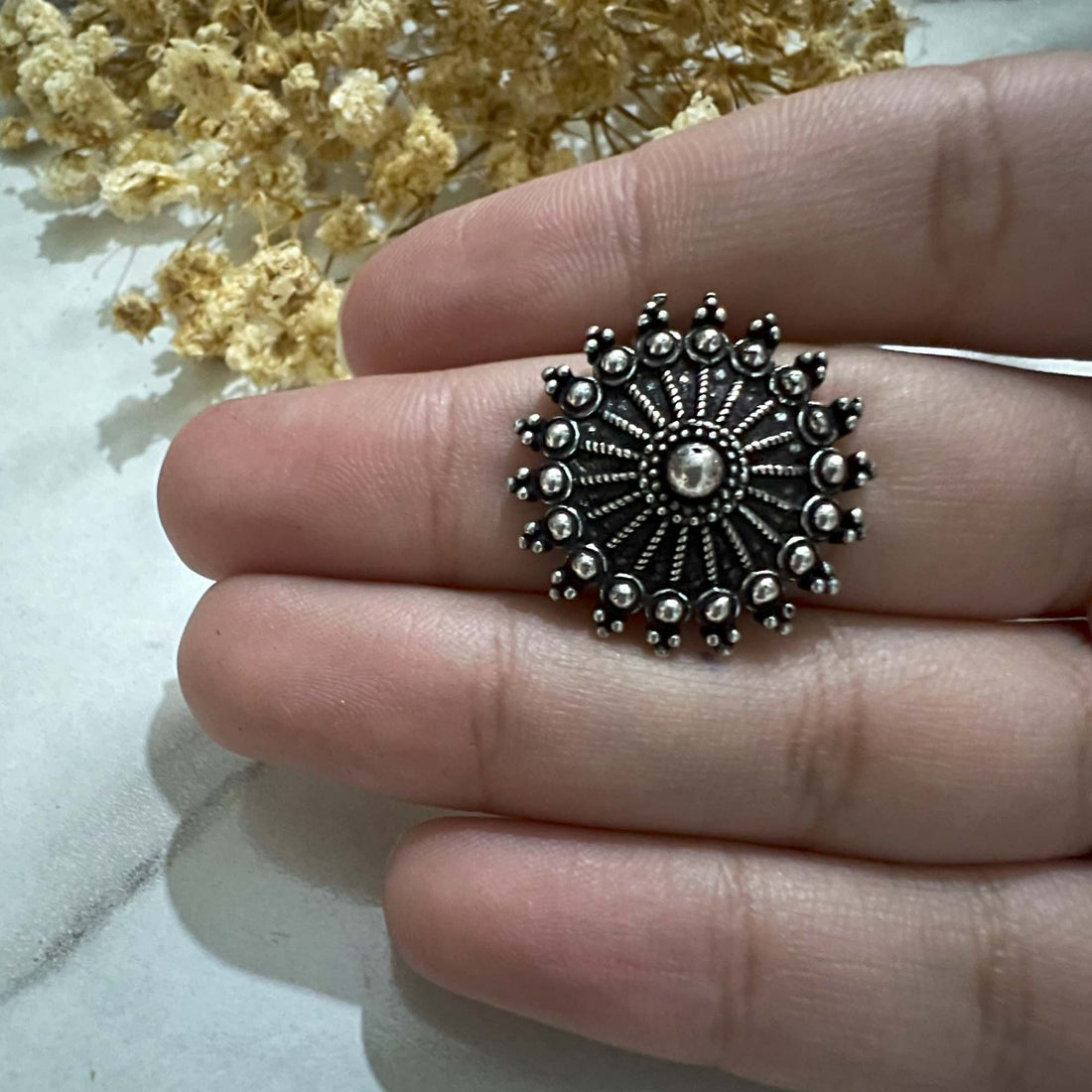 Indian Floral Ring