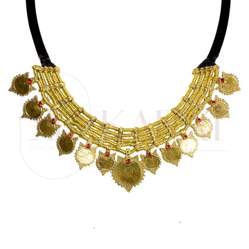 Antique Gold Coin Choker